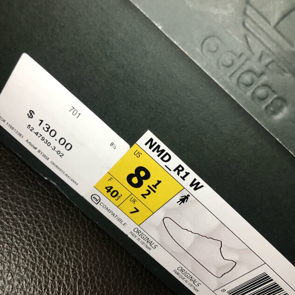 Nmd_r1 W With Reflective Adidas Stripes - image 6